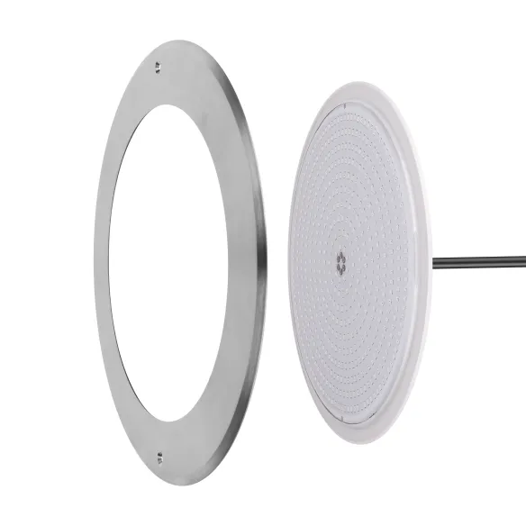 Foco LED RGB 4 Hilos Acero Inoxidable | 28CM Diámetro 35W