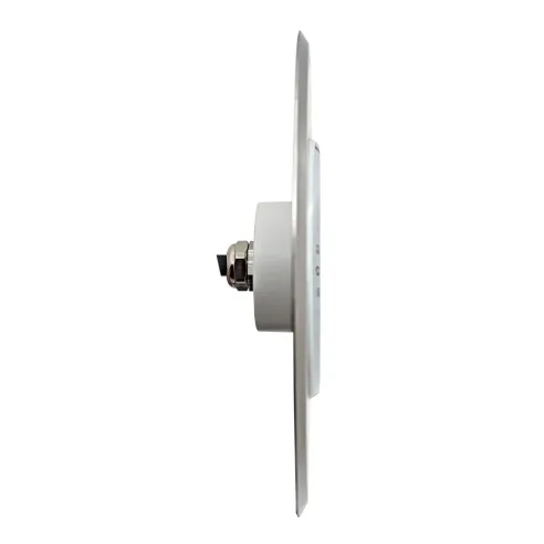 Foco LED Blanco Frío Acero Inoxidable | 16CM Diametro 10W