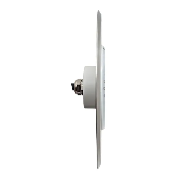 Foco LED Blanco Frío Acero Inoxidable | 16CM Diametro 10W