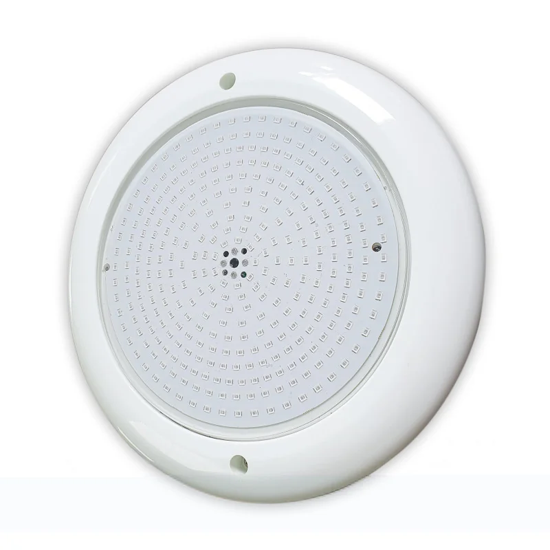 Projetor LED RGB 30W para piscina 12V AC | Superfície com mudança de cor