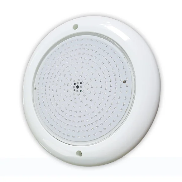 Projecteur de piscine LED : Montage en surface : RGB 30W 12V AC
