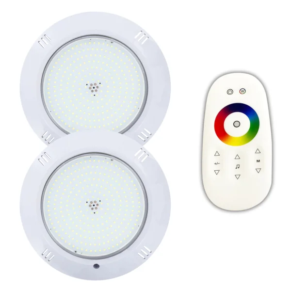 copy of Pack 2 Projectores de piscina com cabo de 4 fios e controlo remoto