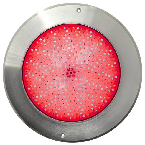 Spot de piscine LED RVB 4 fils 12V DC Ø28 cm ultra slim Ø28 cm | inox 316