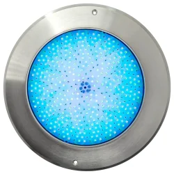 Projetor LED RGB de 4 fios em aço inoxidável para piscina - 1 2