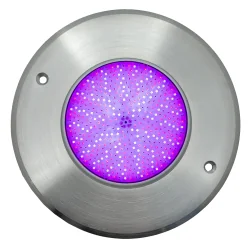 Projecteur de piscine LED RGB ON/OFF en acier inoxydable 11 cm - 1 2