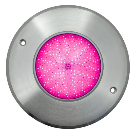 Projetor LED RGB ON/OFF para piscina em aço inoxidável 11 cm