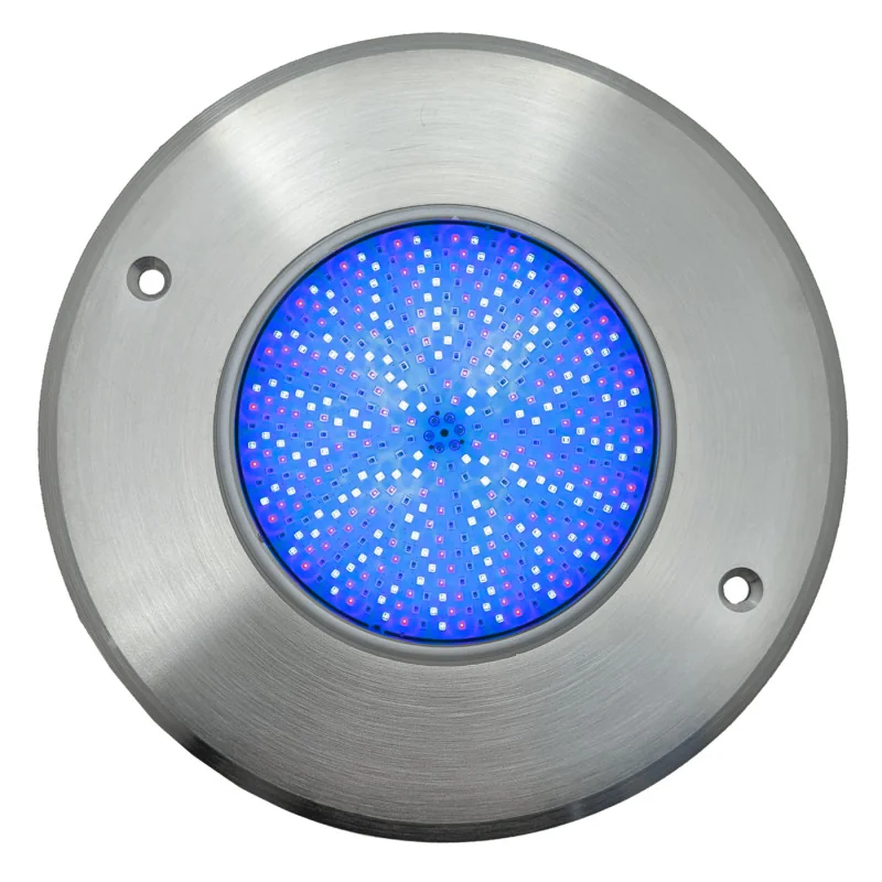 Projetor LED Piscina RGB 10W 12V AC Aço Inoxidável 16cm