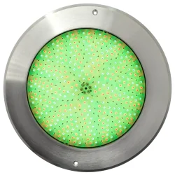 Foco LED Plano De Acero Para Piscina 45W RGBW Cable 5 Hilos 12V DC - 1 2