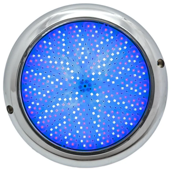 Projetor LED RGB para Piscina 15 cm - Aço Inoxidável Premium