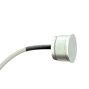 Botão de pressão piezoelétrico 22 mm 5-24 V AC/DC, IP68 alumínio 2