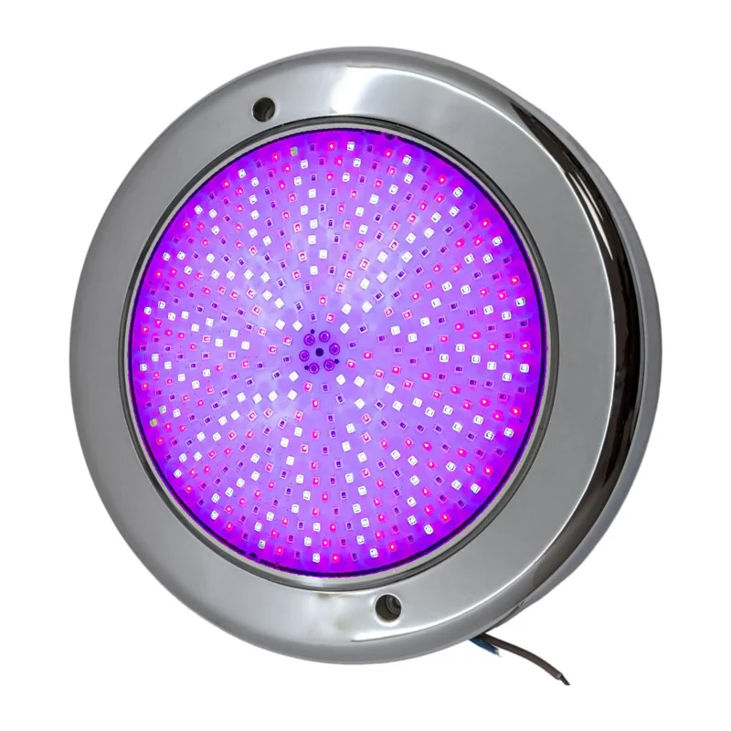 Premium Stainless Steel RGB LED Pool Light - Surface Mount