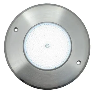 Foco LED Blanco Frío Acero Inoxidable | 16CM Diametro 10W 2