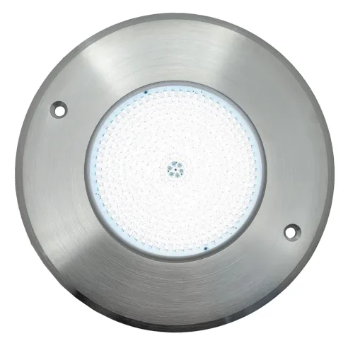 Foco LED Blanco Frío Acero Inoxidable | 16CM Diametro 10W