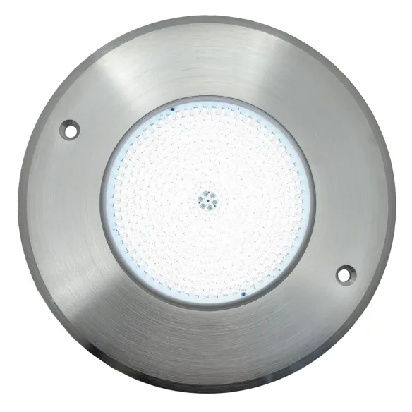 Foco LED Blanco Frío Acero Inoxidable | 16CM Diametro 10W