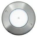 Spot LED blanc froid en acier inoxydable pour piscine Ø16CM 10W