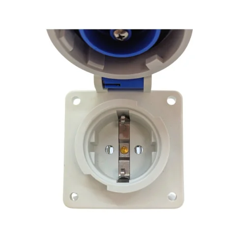 Socle Schuko pour montage encastré IP67 16A-6H