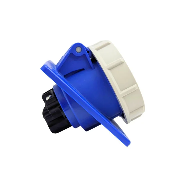 CETAC flush-mounted socket 16A 230V IP67 3P 6H...