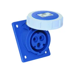 Base CETAC empotrable inclinada 16A 230V IP67 3P 6H – PCE 2