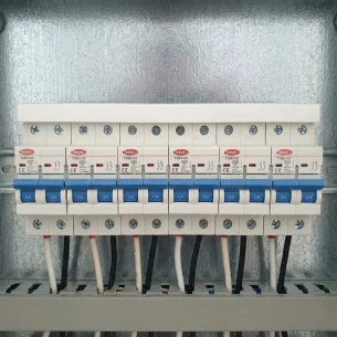 Bipolar comb 2P 63A Pin type 12 Modules 2