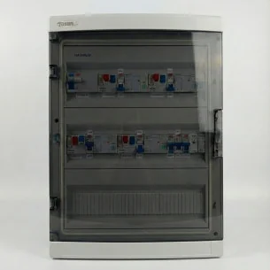 Configurado de Cuadro Eléctrico Trifásico para Piscina