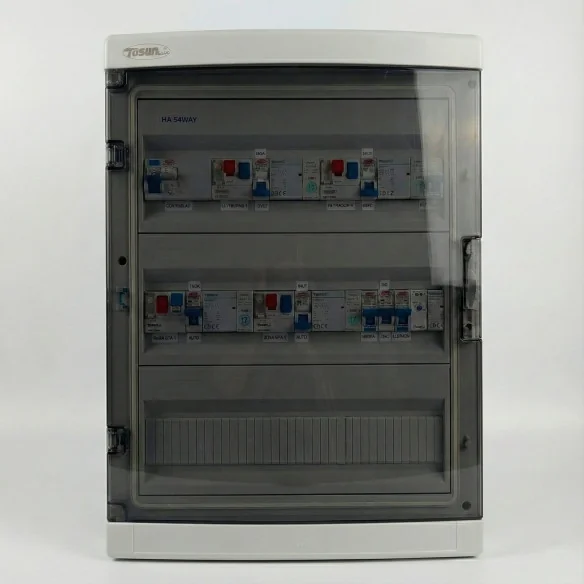 Configurado de Cuadro Eléctrico Trifásico para Piscina