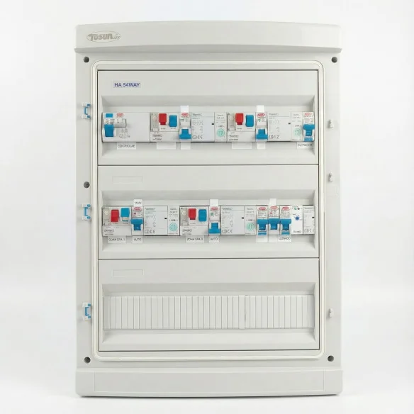 Configurado de Cuadro Eléctrico Trifásico para Piscina