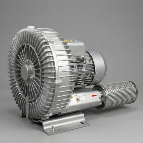 Pompe soufflante à filtre maillé