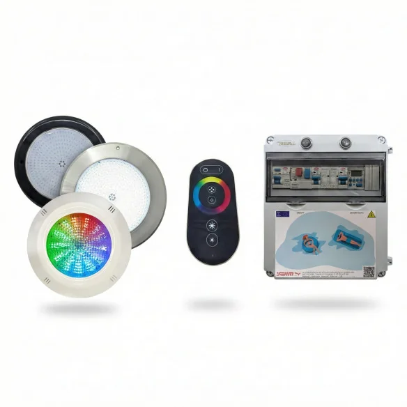 Configurador de Iluminación de Piscina