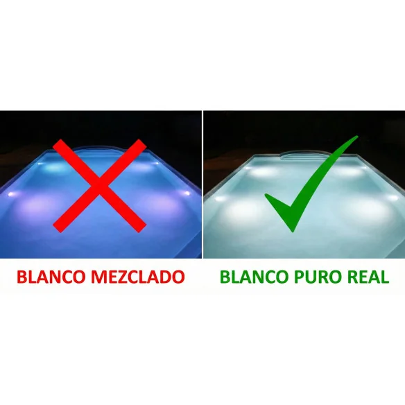 Pacote de poupança: 2 projectores LED RGB de 4 fios + controlador avançado