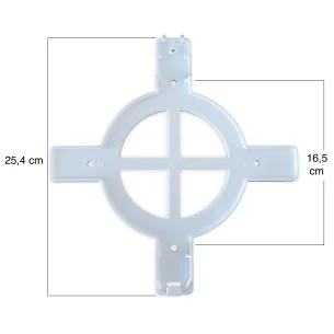 12V AC/DC white LED surface spotlight for swimming pool Basic Range - 2 2