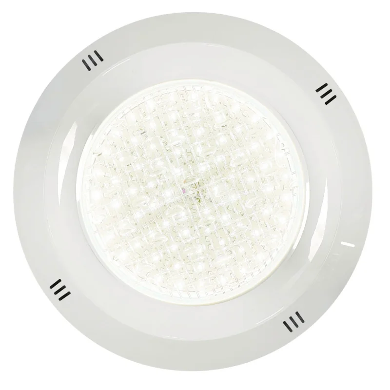 Foco LED Branco Quente de Superfície para Piscina | Cruceta Standard
