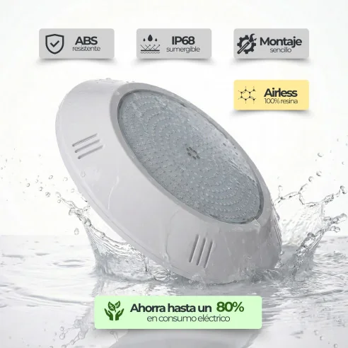 Projetor de Piscina RGBW (Cores e Branco Puro) 35W - Swimhome