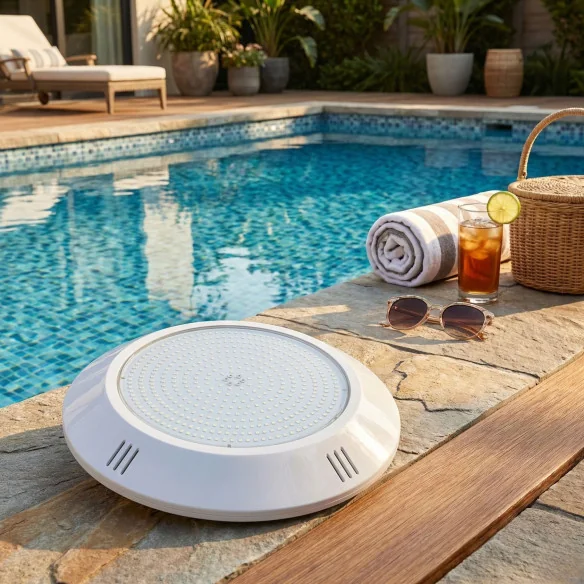35W 12V LED Surface Pool Light | Warm White 3000K | Ecolume 26