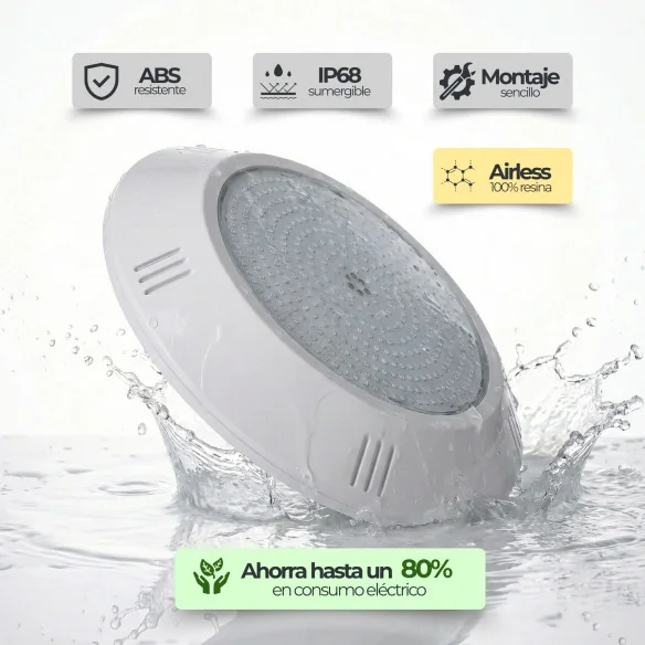 Foco de superficie LED RGB 35W para Piscina WiFi