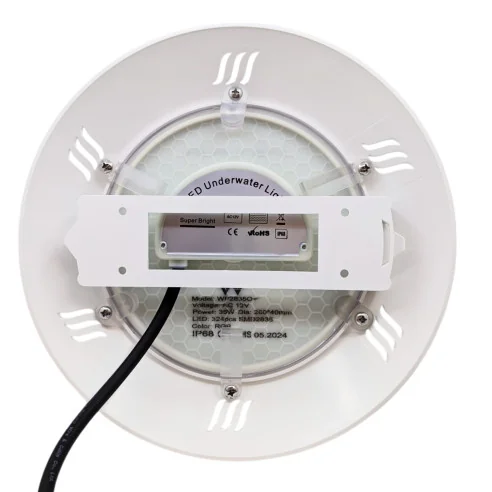 Foco LED Piscina Superficie | 35W 12V AC | Blanco + RGB ON/OFF | Gama Basic