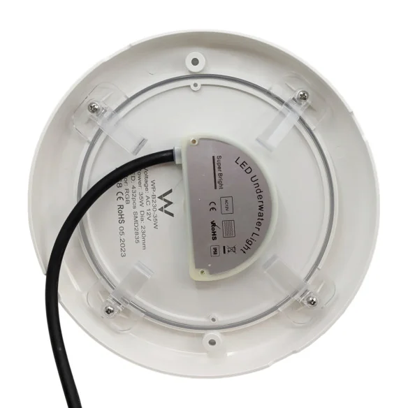copy of White LED spotlight 30W 12V AC surface mounted resin filled Airless - 5