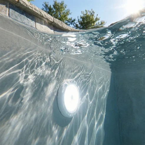 Foco LED Blanco Resina 3000k | Swim Home