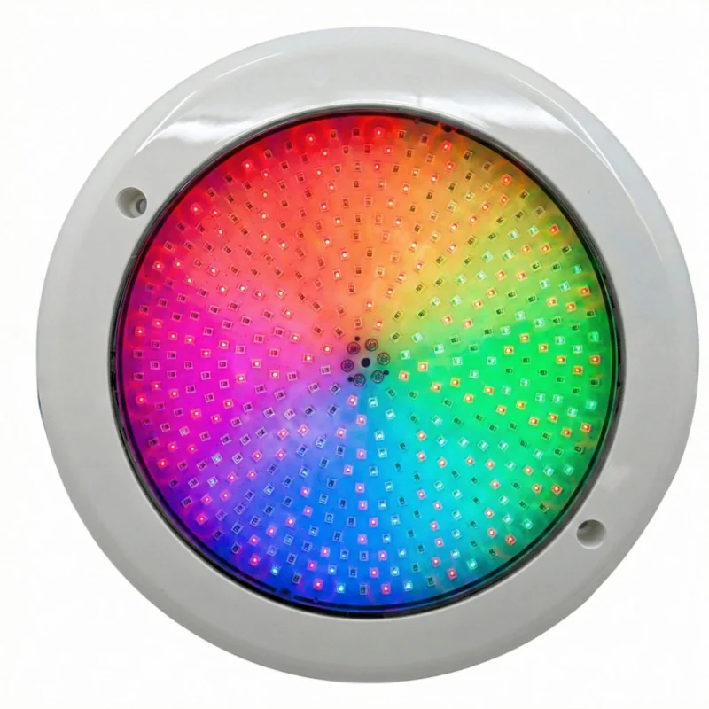 Foco LED de Superfície RGB 35W 12V AC para Piscina - Gama Premium