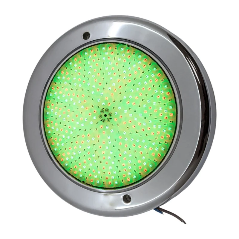 Projecteur LED Piscine en Saillie | 35W 12V AC | Blanc + RGB ON/OFF | Gamme Premium Inox