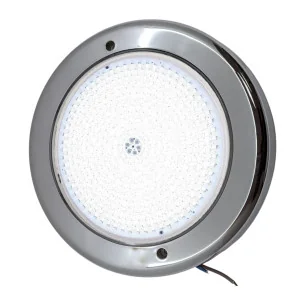 Surface-Mounted LED Pool Light | 35W 12V AC | White + RGB ON/OFF | Premium Stainless Steel 2