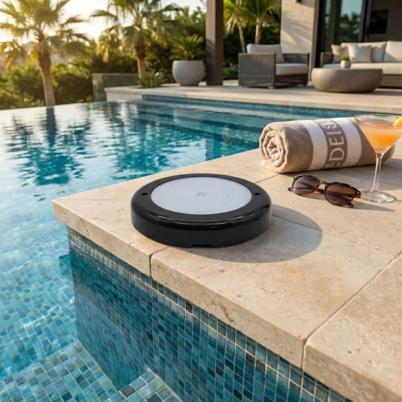 35W 12V AC LED Surface Pool Spotlight - Warm White 3000K