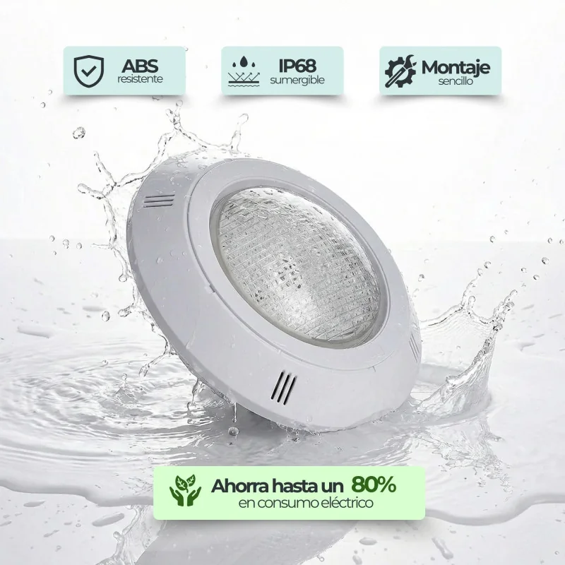 LED Pool Surface Floodlight 18W 6000K | Ø29 cm | 12V AC