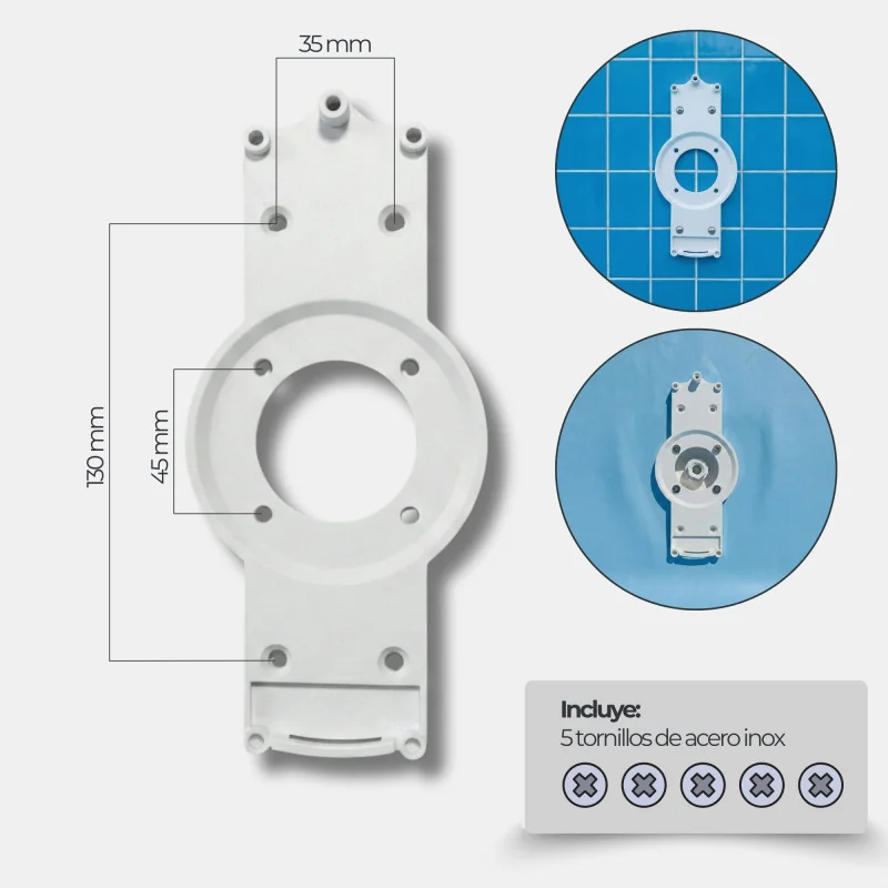 Spot de piscine RVB ON/OFF 35W IP68 | Le meilleur spot pour votre piscine