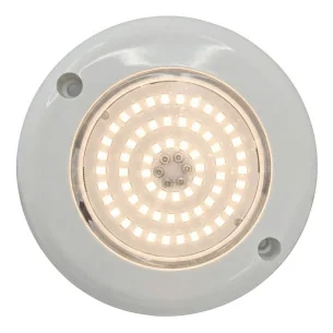 Projetor LED Piscina Superfície 6W 12V AC Branco Quente 3000K