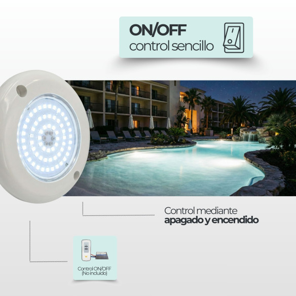 Mini spot pour escalier ou SPA 11Ø CM 6W Blanc froid ou chaud