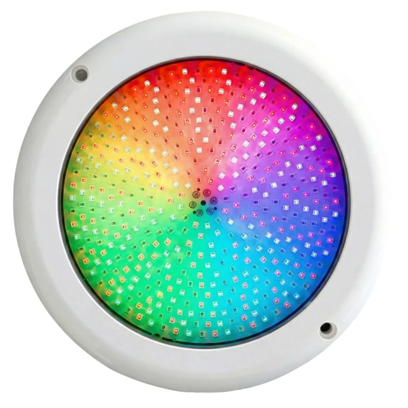 Surface RGB LED Pool Light | 24W 12V AC | 18CM
