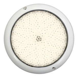 Spot de piscine LED blanc 12V AC en saillie Ø15 cm (10 W) | IP68