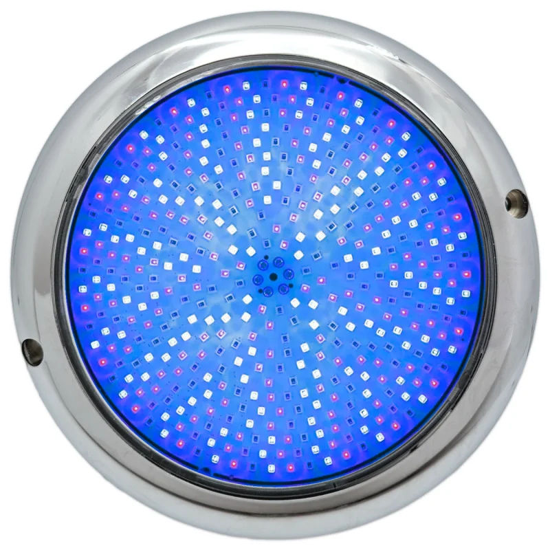 LED Pool RGB ON/OFF 12V AC Ø15 cm | Stainless steel