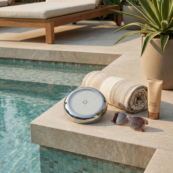 LED Pool Spotlight 15 cm diameter | Small size | Swimhome