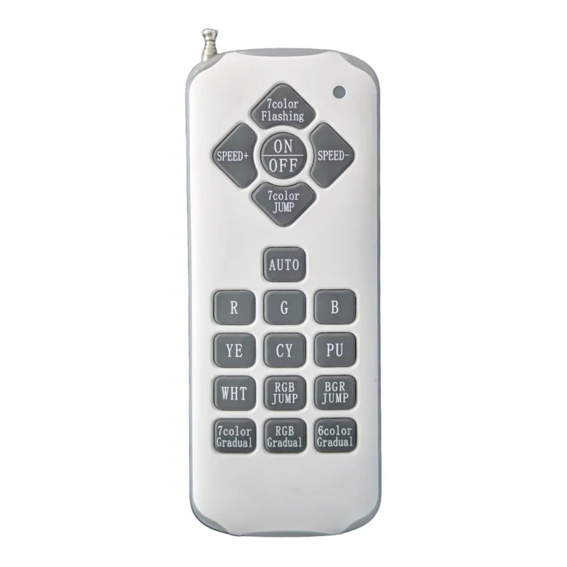 Pack 2 Focos LED RGB ON/OFF 23CM ø 35W + Mando RF